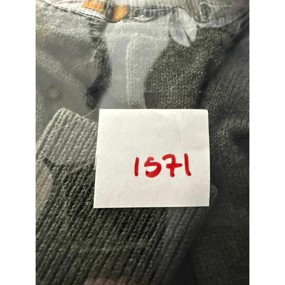 Abercrombie & Fitch Mens Sweater Crew‎ Neck Long Sleeve Olive Green